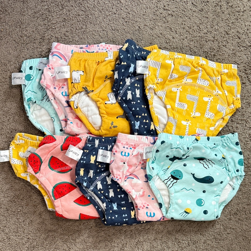 UpAiry Kids Training Pants Set - Size Large - 10 pack